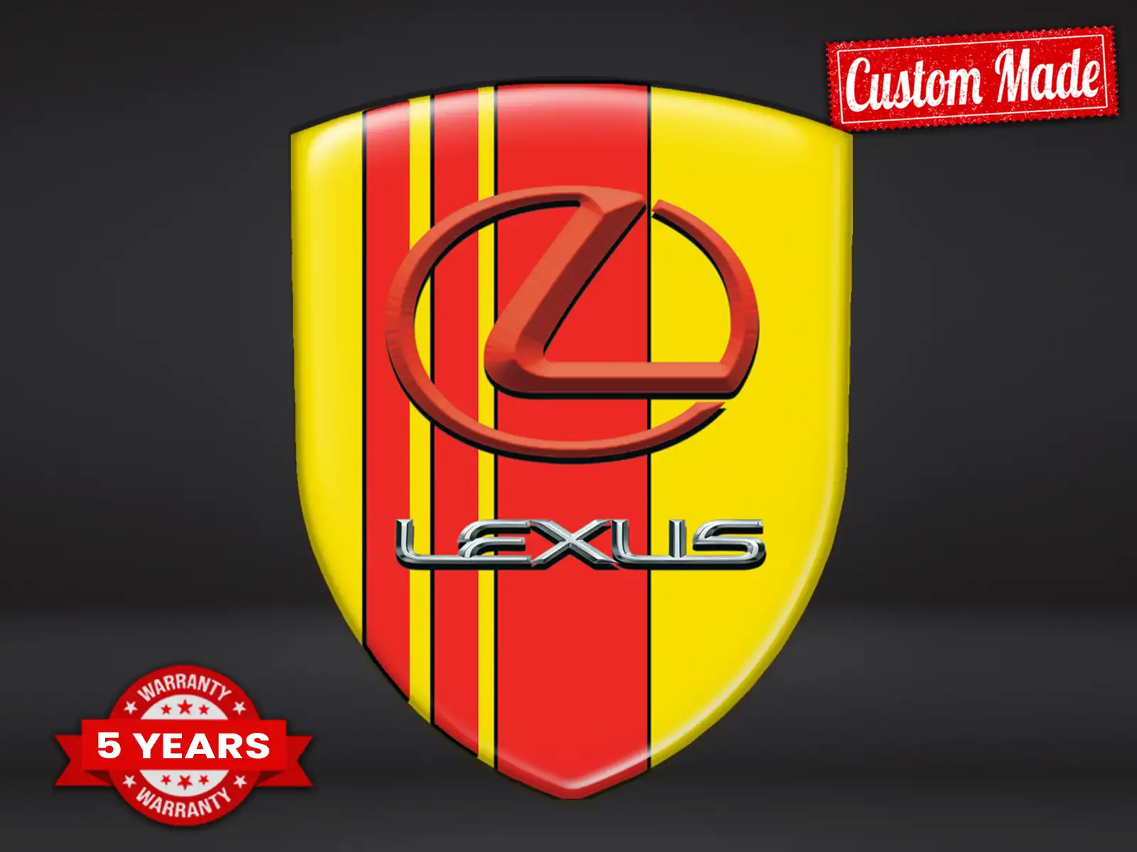 Lexus Vinilos Ventana Auto Premium Universal Estrella